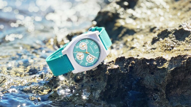 Amitron Wave Collection sustainable watch series gives ocean-bound plastics new life