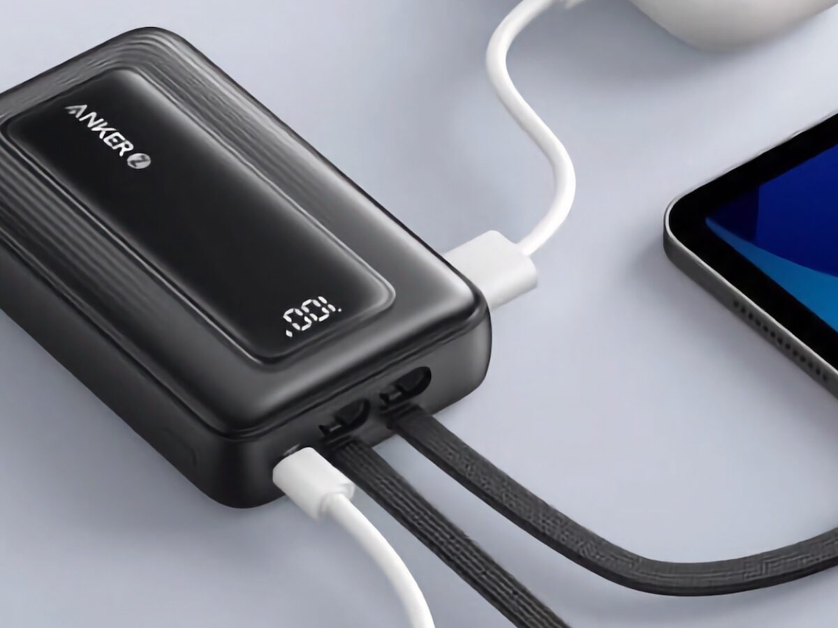 Anker Zolo Power Bank: 30W Fast Portable Charger with Built-in USB-C Cable on Gadget Flow