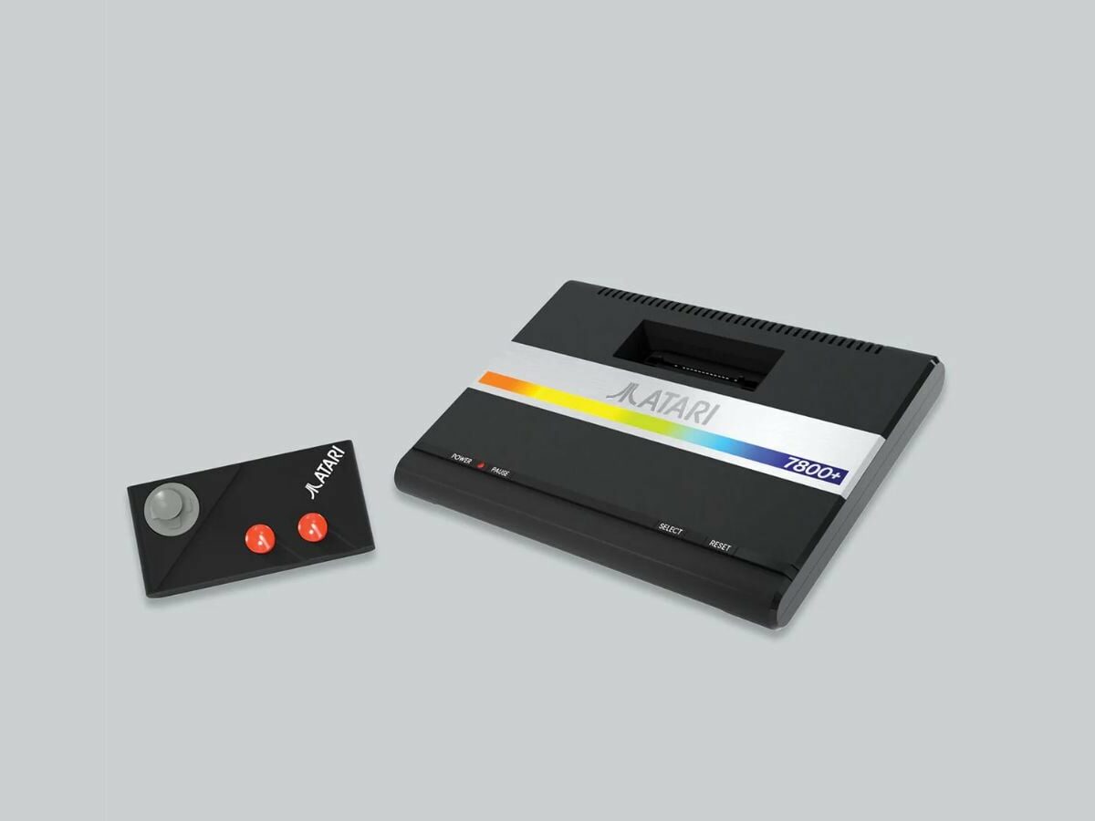 ATARI 7800+: 1980s-Inspired Game Console with Backward Compatibility on Gadget Flow