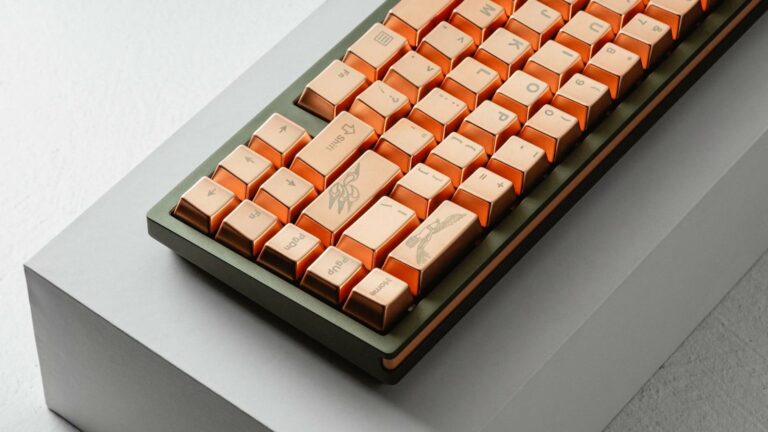 Full Metal Keycap Set: Environmentally Friendly Materials by Awekeys on Gadget Flow