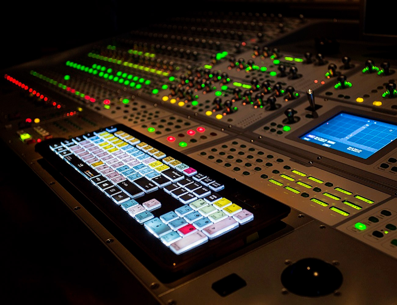 Backlit Editing Keyboard