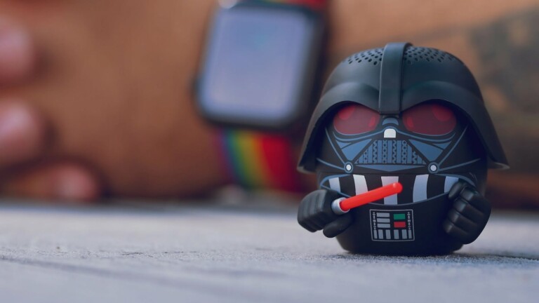 Bitty Boomers Star Wars: Darth Vader with Light Saber mini speaker offers big sound