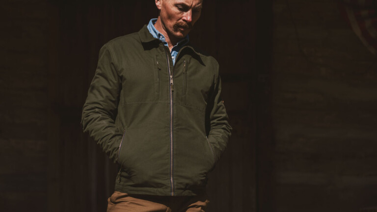 Century Jacket 100-year-lifetime all-natural jacket is resistant to water, wind & fire