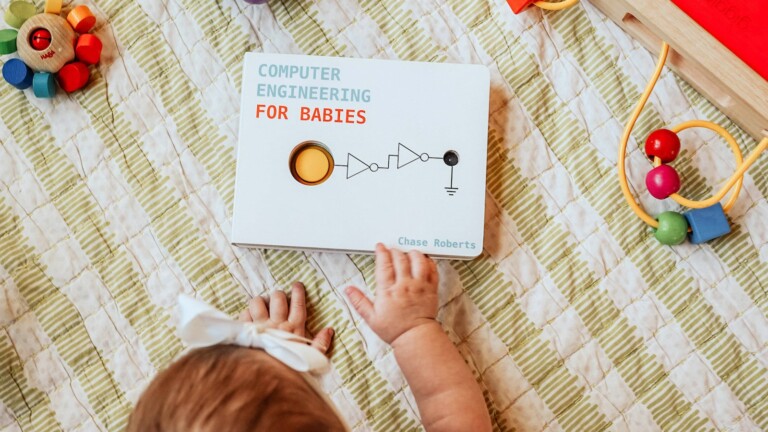 Computer Engineering for Babies educational book teaches basic computer logic gates