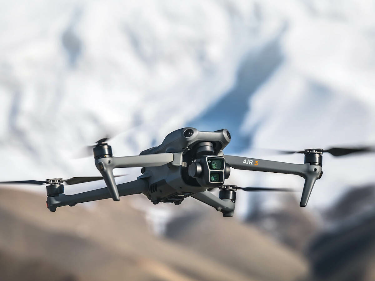 DJI Air 3 omnidirectional drone boasts 46 minutes of flight time & dual primary cameras