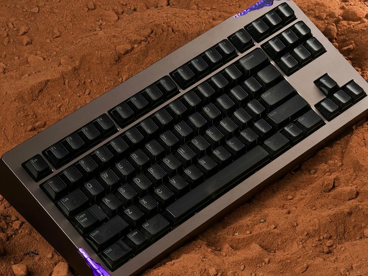 Angry Miao Relic 80 percent mechanical keyboard is inspired by & looks like a work of art