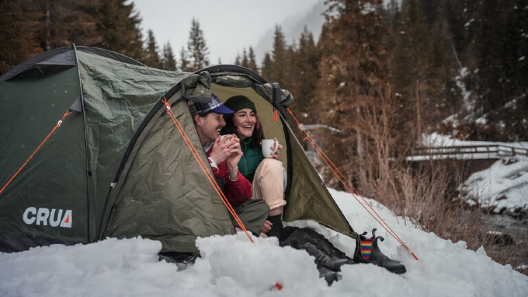 Duo GS by CRUA™ Outdoors All Season Insulating Lightweight Tent sets up within minutes