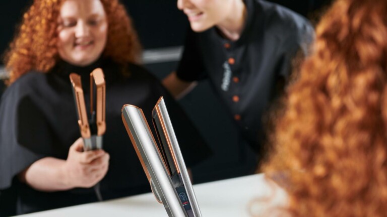 Dyson Airstrait hair straightener offers wet-to-dry straightening with air & no hot plates