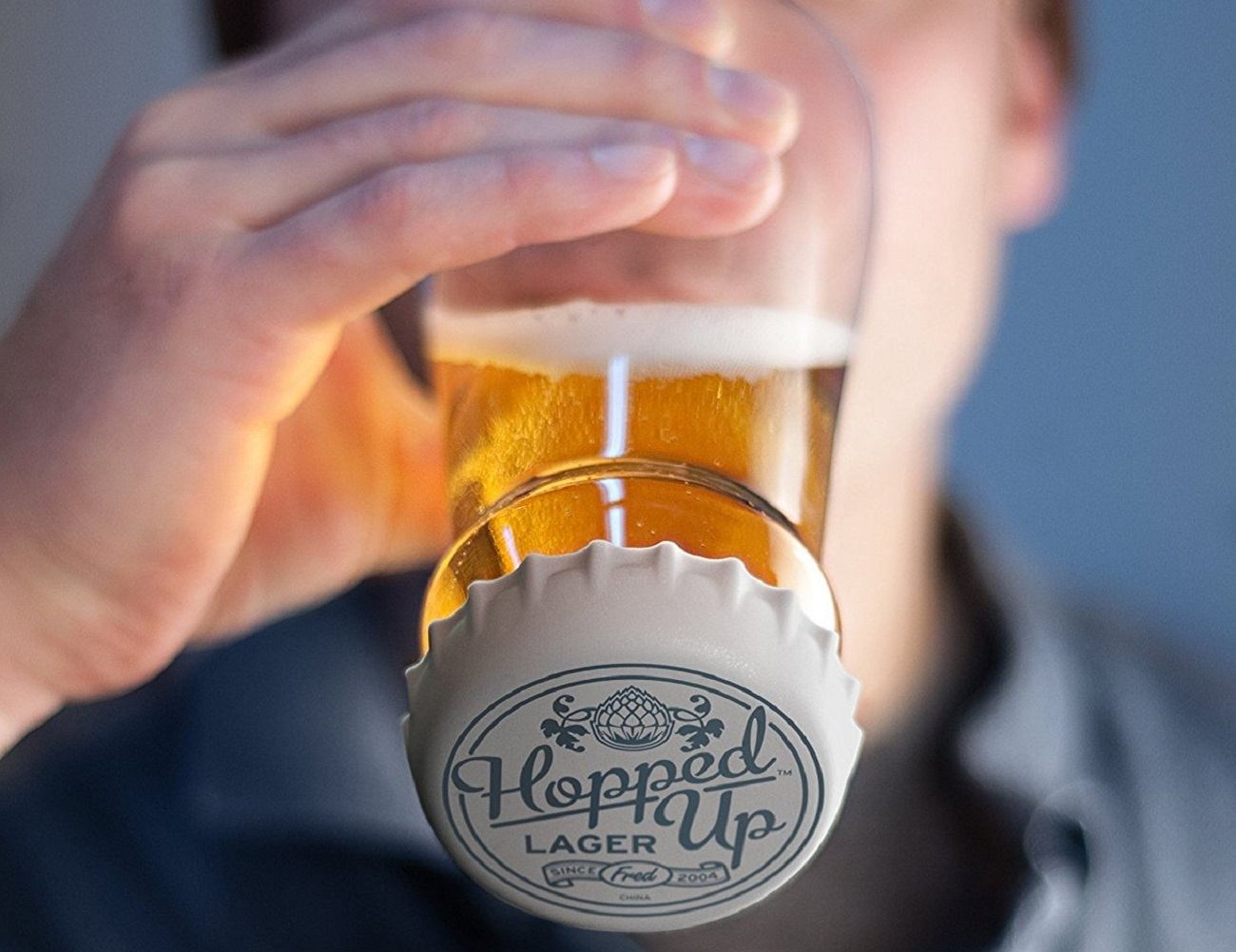 Hopped Up Beer Glass