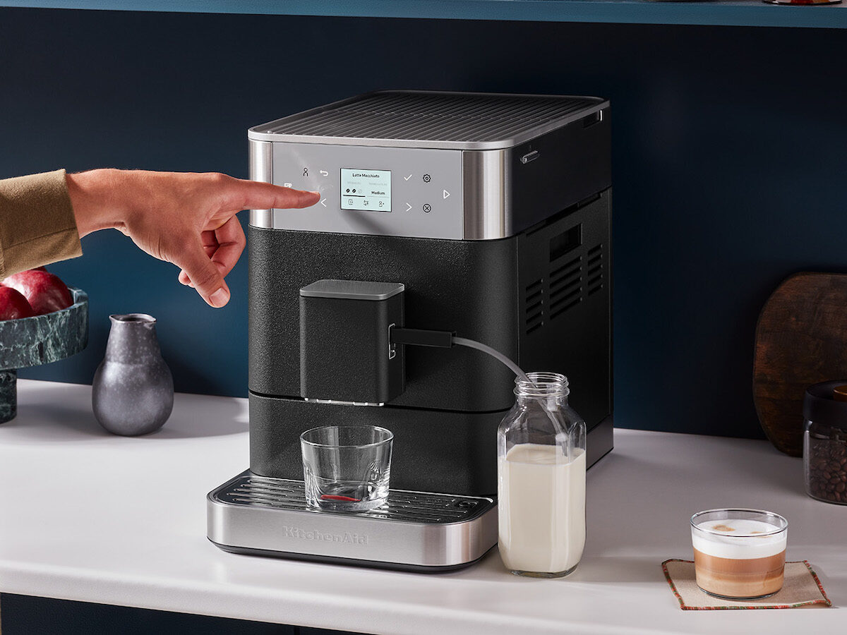 KitchenAid Fully Automatic Espresso Machine KF6 for Personalized Drinks on Gadget Flow