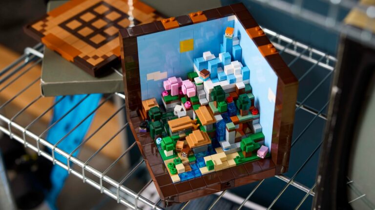 The Crafting Table: Impressive Gift for Adult Minecraft Enthusiasts by LEGO on Gadget Flow