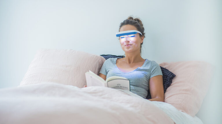 Luminette light therapy glasses gives year-round energy boost and improve sleep patterns