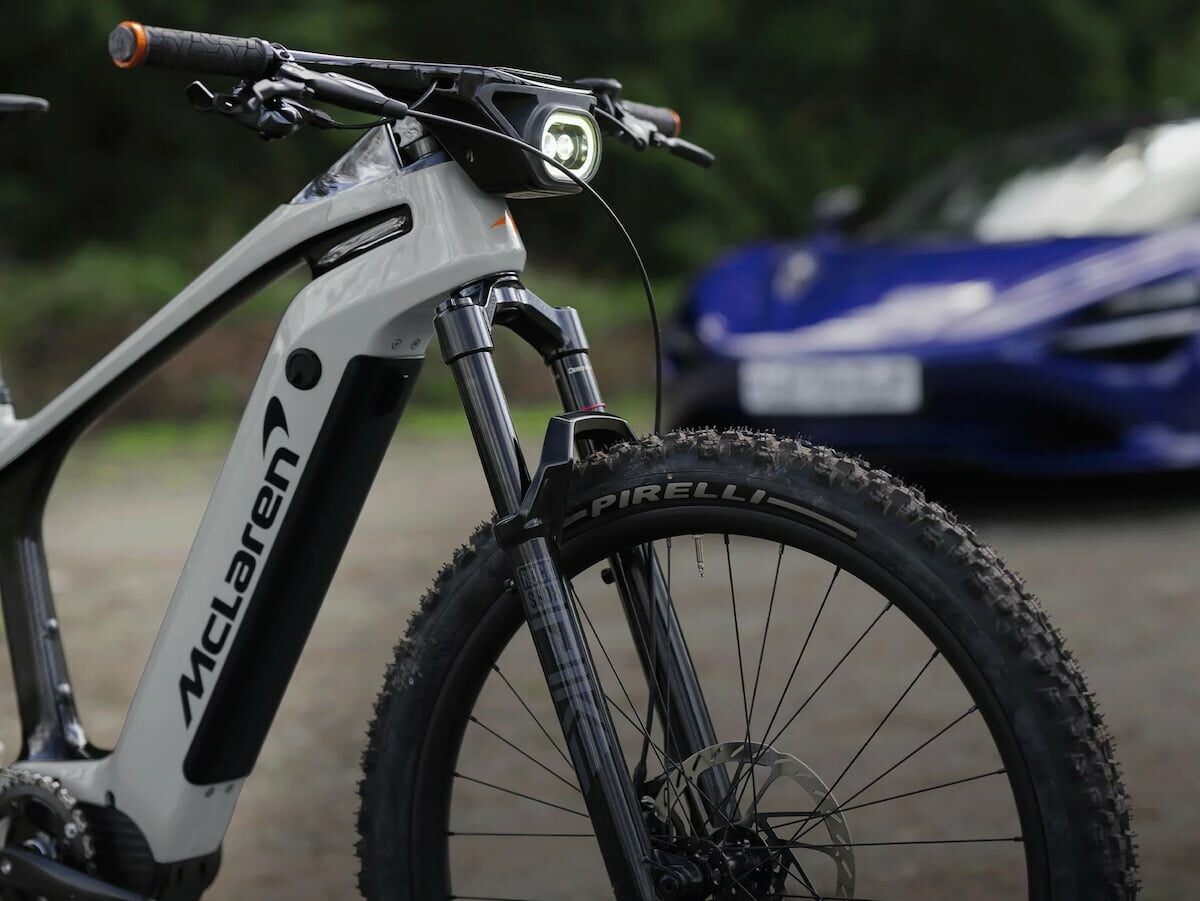 McLaren Sport 250 Electric Mountain Bike with a Powerful 250W Motor on Gadget Flow