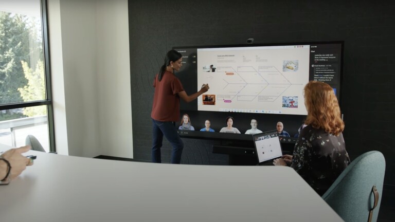 Microsoft Surface Hub 3 touch-enabled board boasts Portrait, Smart Rotation, and Smart AV