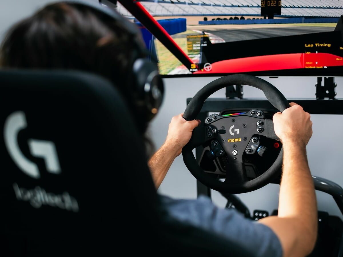 MOMO X Logitech G SIM GT 320 RACING WHEEL for Realism and Precision on Gadget Flow