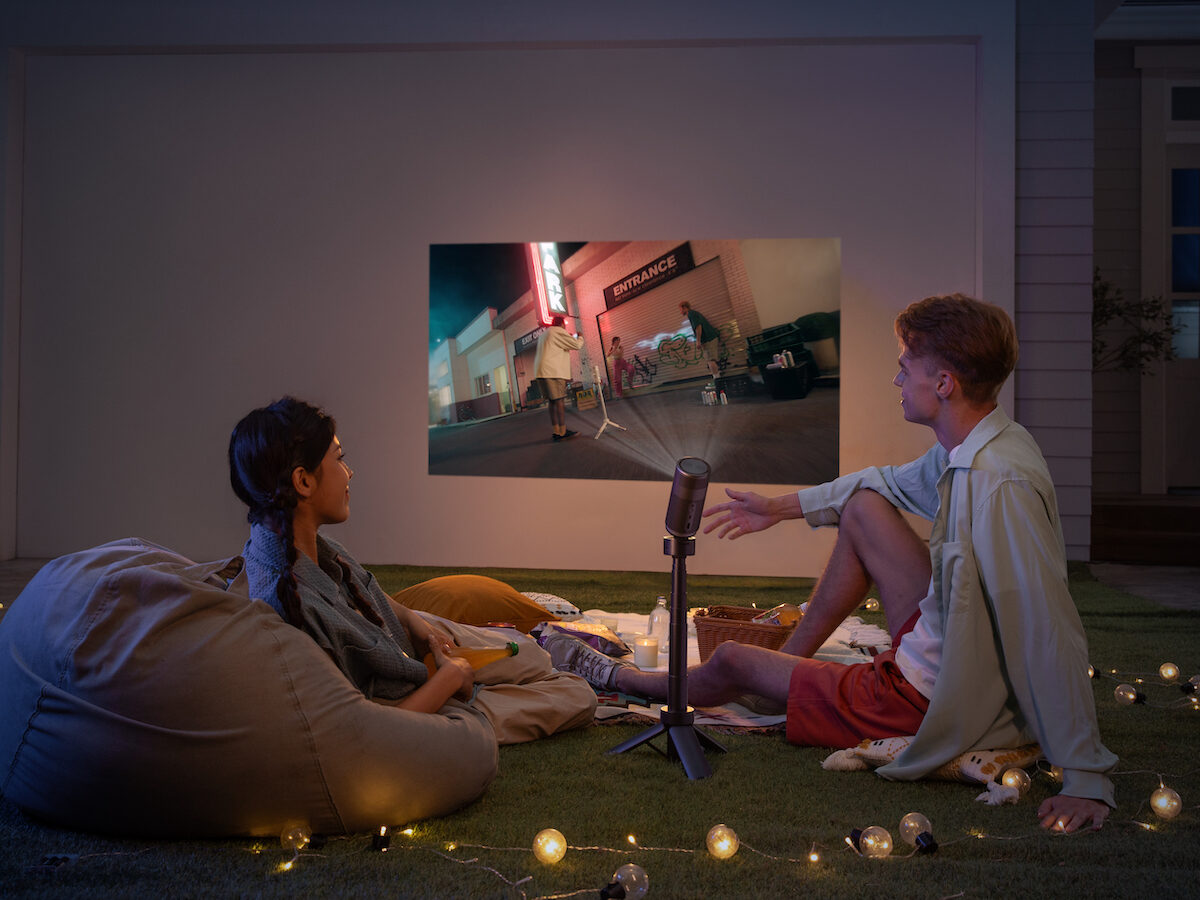 Nebula Capsule Air: Portable GTV Projector with 4K UHD Resolution on Gadget Flow