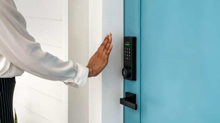 Philips Wi-Fi Palm Recognition Smart Deadbolt recognizes your palm vein for secure entry