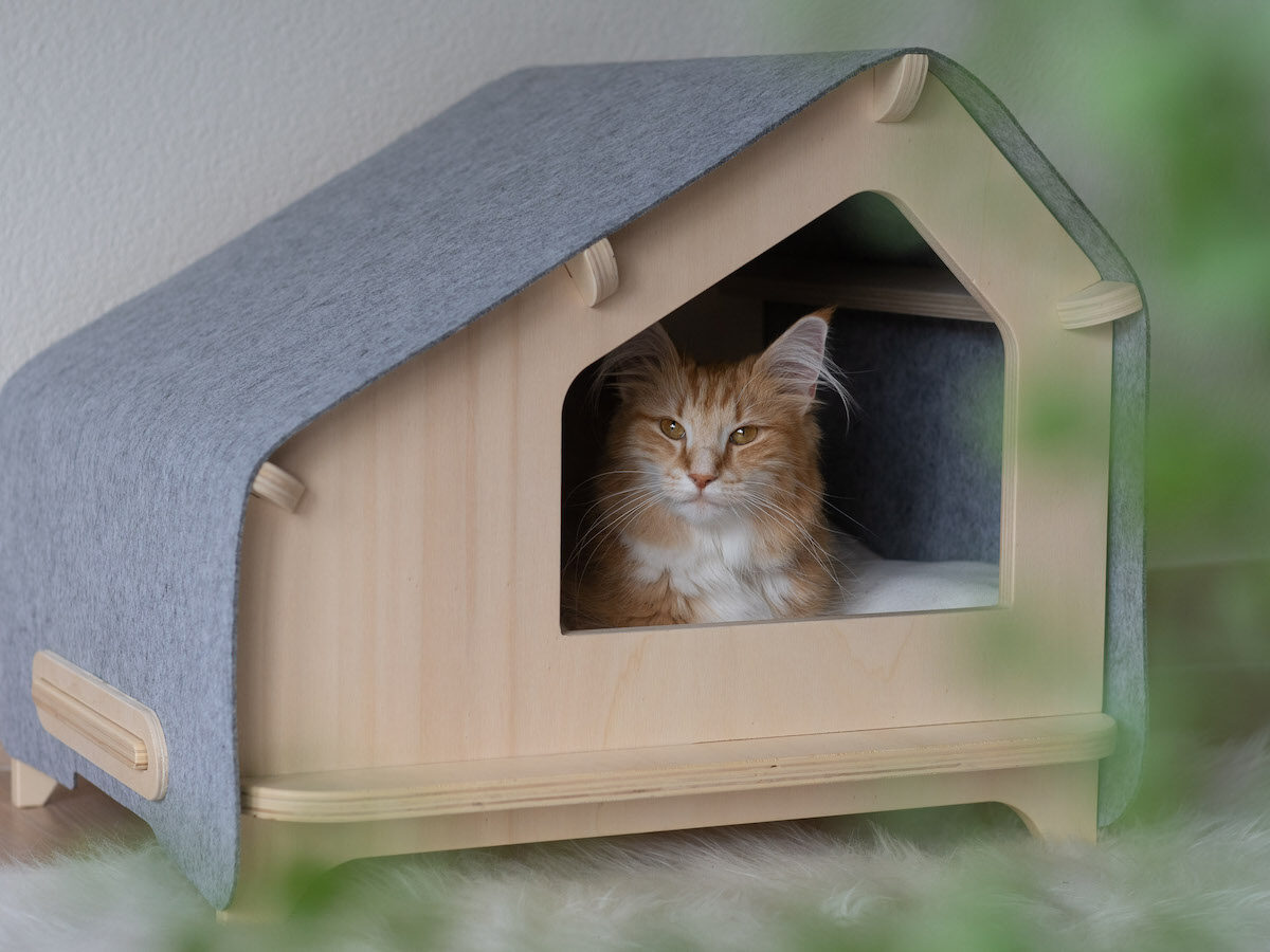 Rawry Luxe Cabin for Pets with a Stylish, Built-to-Last Comfortable Design on Gadget Flow