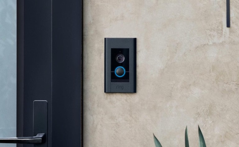 Ring Elite Video-Monitoring <em class="algolia-search-highlight">Doorbell</em> maintains a secure power supply over Ethernet