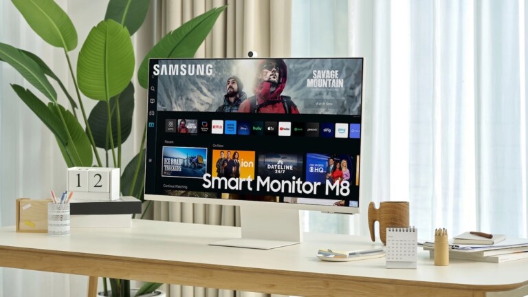 Samsung Smart Monitor M80D is great for work and play with its sharp 4K resolution