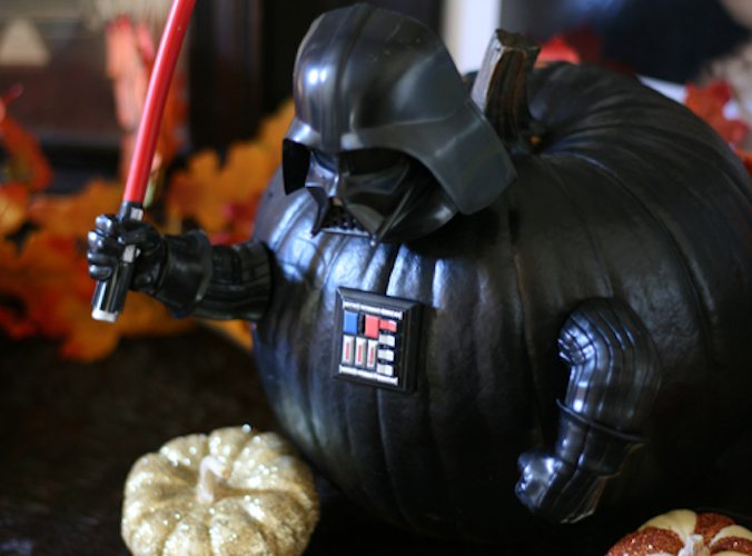 Star Wars Darth Vader Pumpkin Push-ins