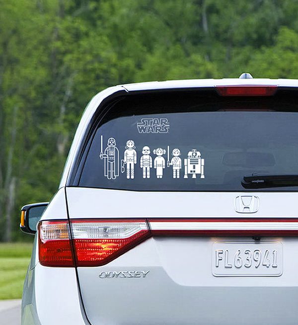 Star Wars Car Decals For The Whole Family