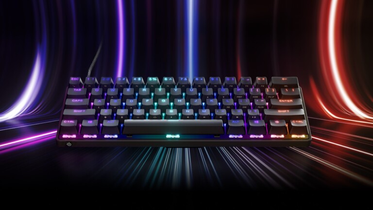 Steelseries Apex 9 Mini gaming keyboard has custom-built OptiPoint optical switches