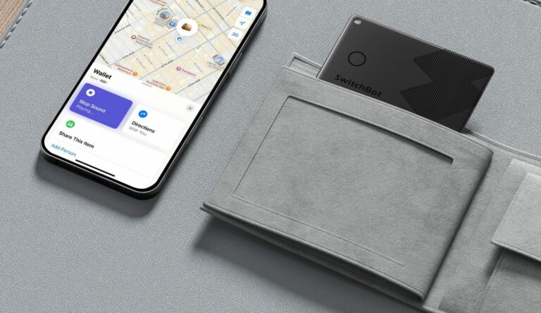 Wallet Finder Card: An Ultra-Slim Find My Wallet Device by SwitchBot on Gadget Flow