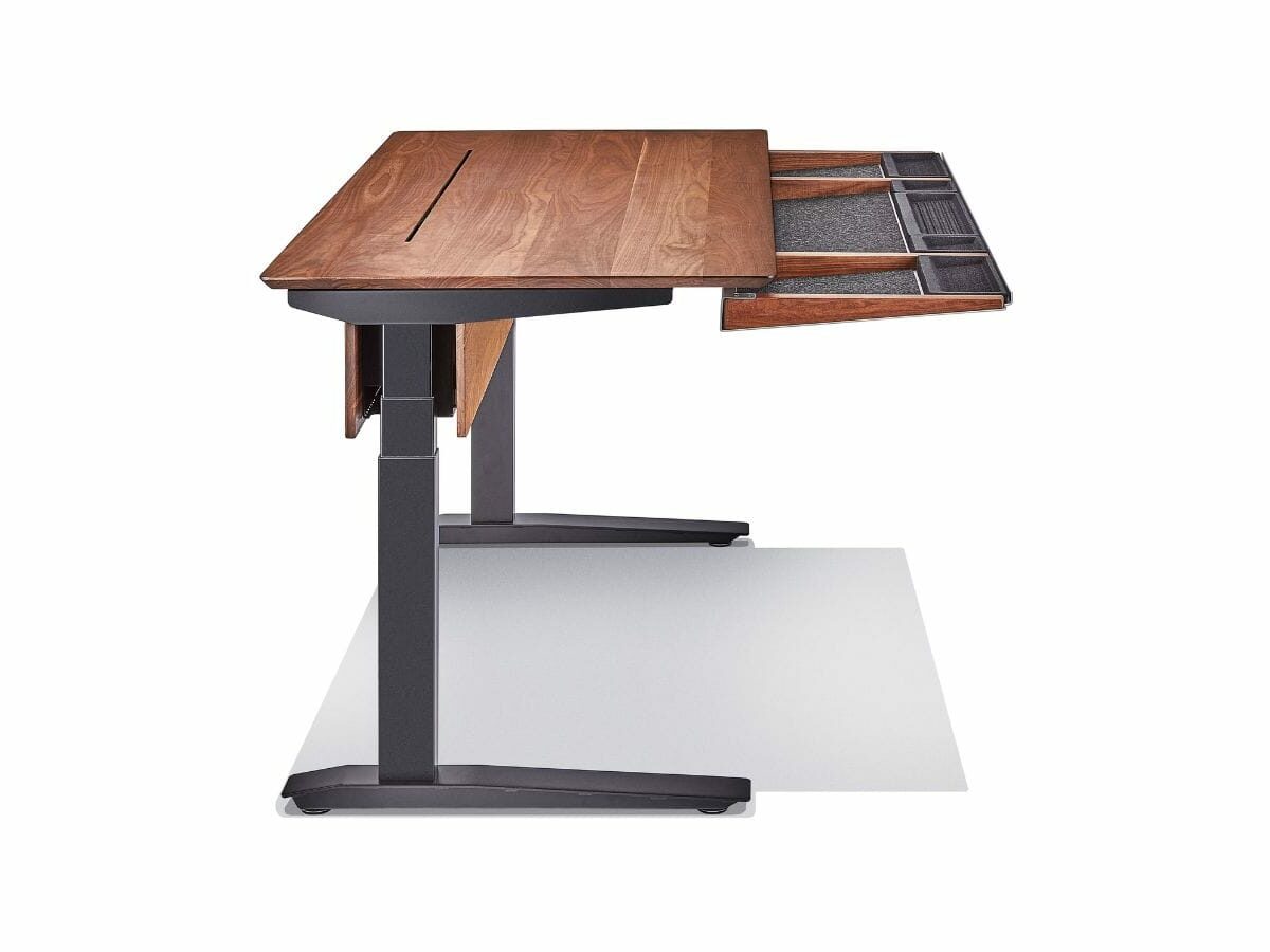 Grovemade Desk: A Wood Standing Desk Combining Both Form & Function on Gadget Flow